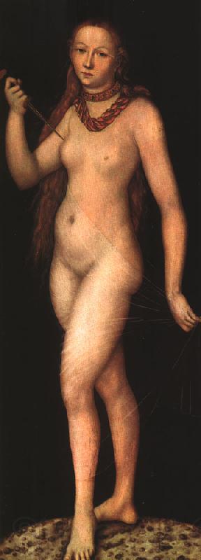 CRANACH, Lucas the Elder Lucretia df Germany oil painting art